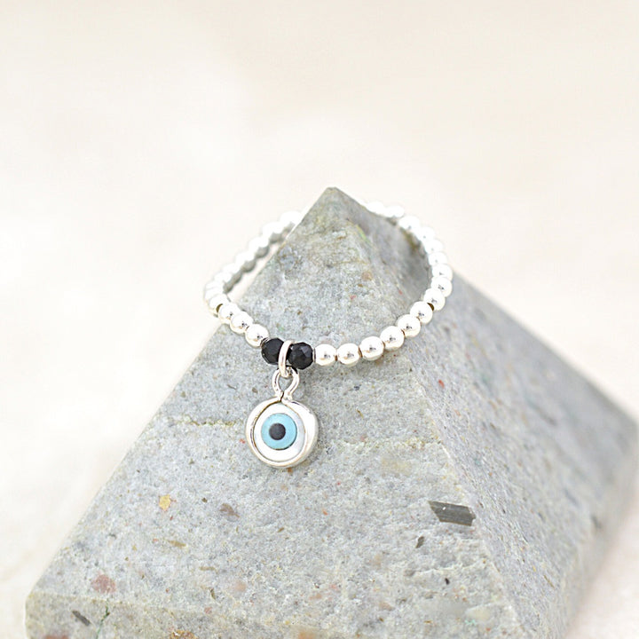 Rings - Beaded Evil Eye Ring