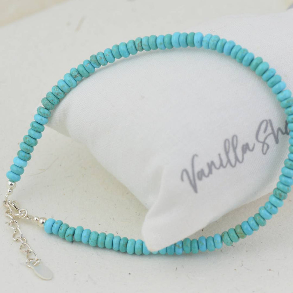 Anklets - Chunky Turquoise Anklet