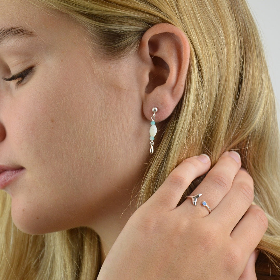 Rings - Azure Whale Tail Ring