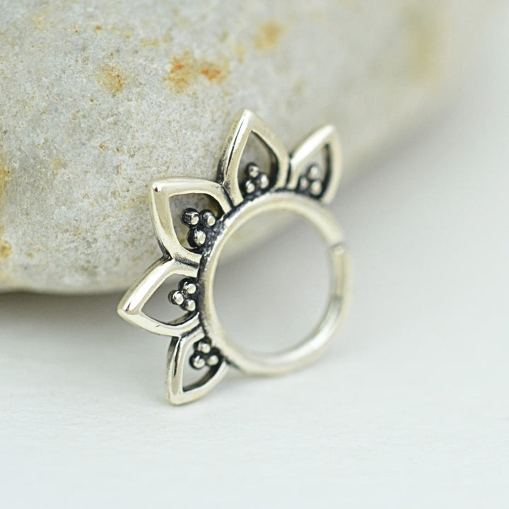 Nose Jewellery - Lotus Nose Ring