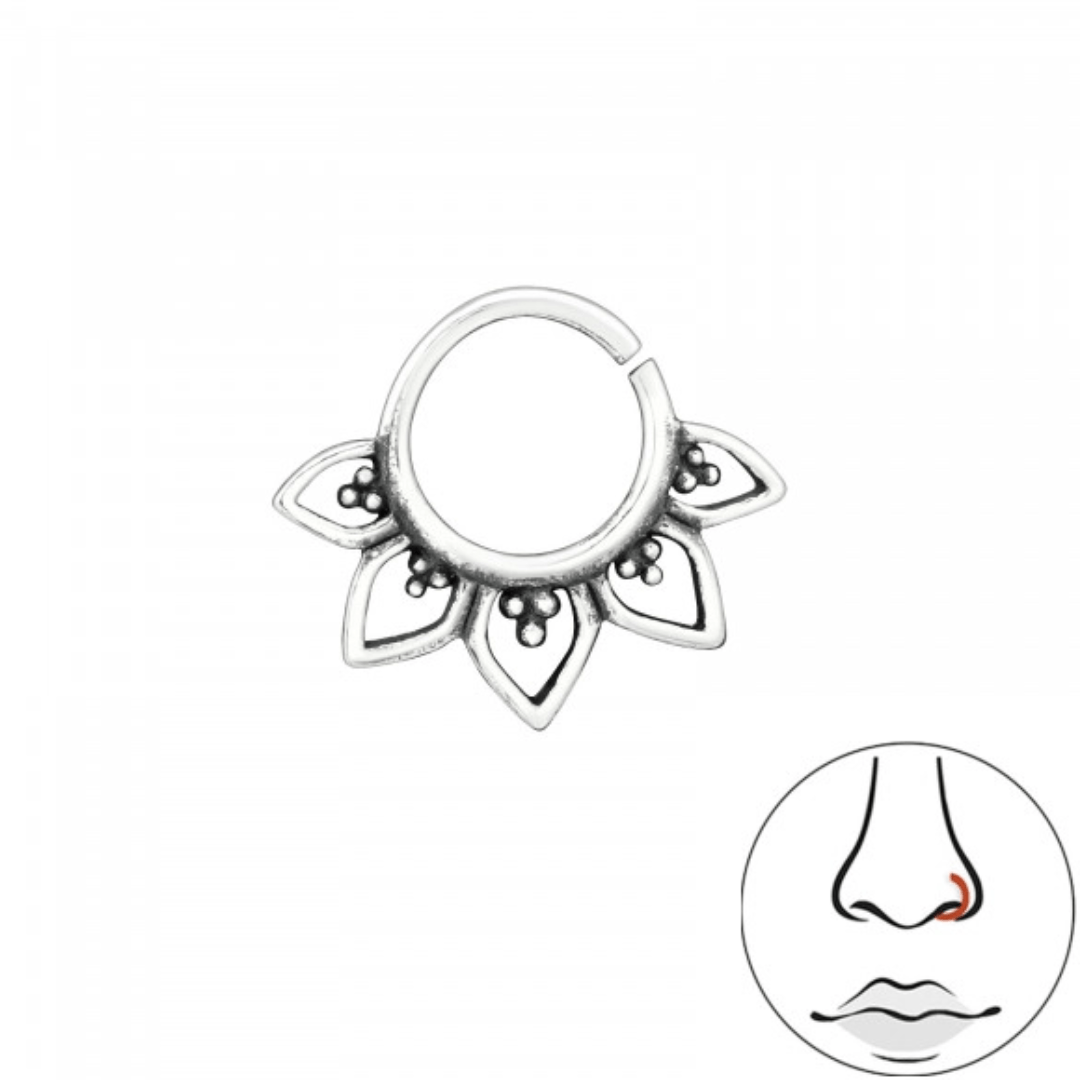 Nose Jewellery - Lotus Nose Ring