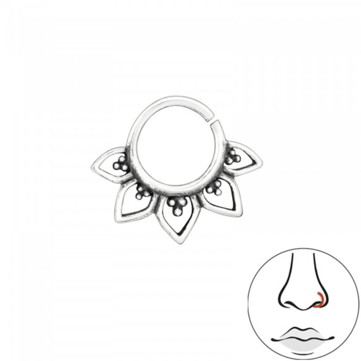 Nose Jewellery - Lotus Nose Ring