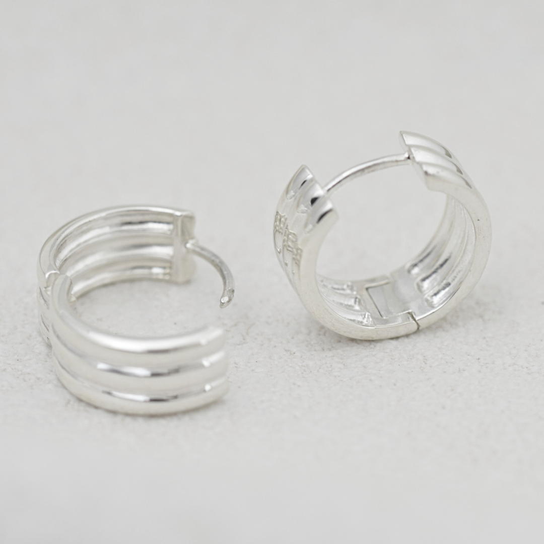 Earrings - Sterling Silver Hoops
