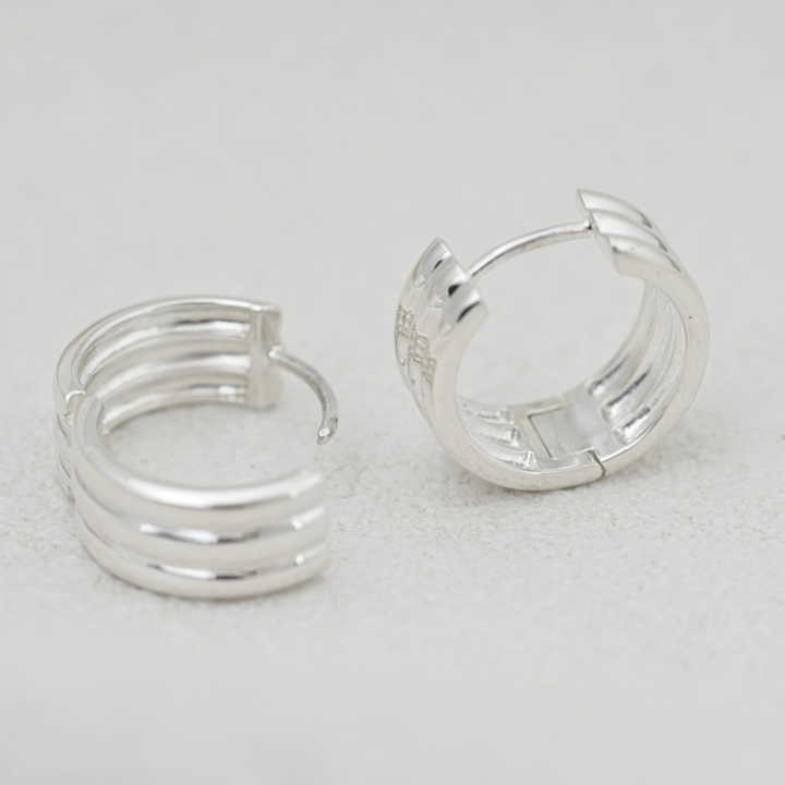Earrings - Sterling Silver Hoops