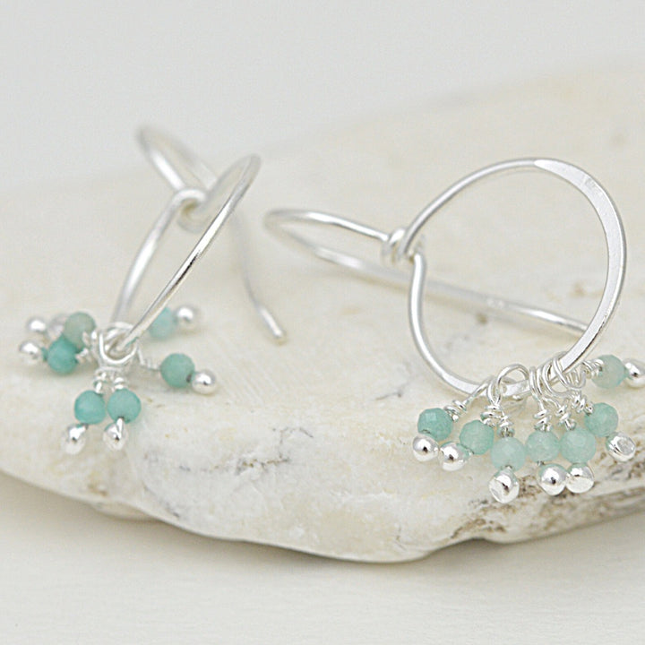 Earrings - Mystic Amazonite Dangles