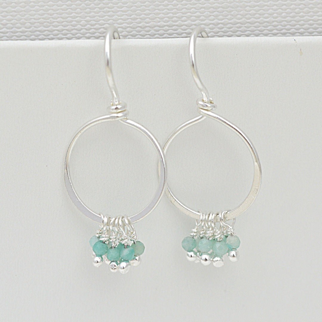 Earrings - Mystic Amazonite Dangles