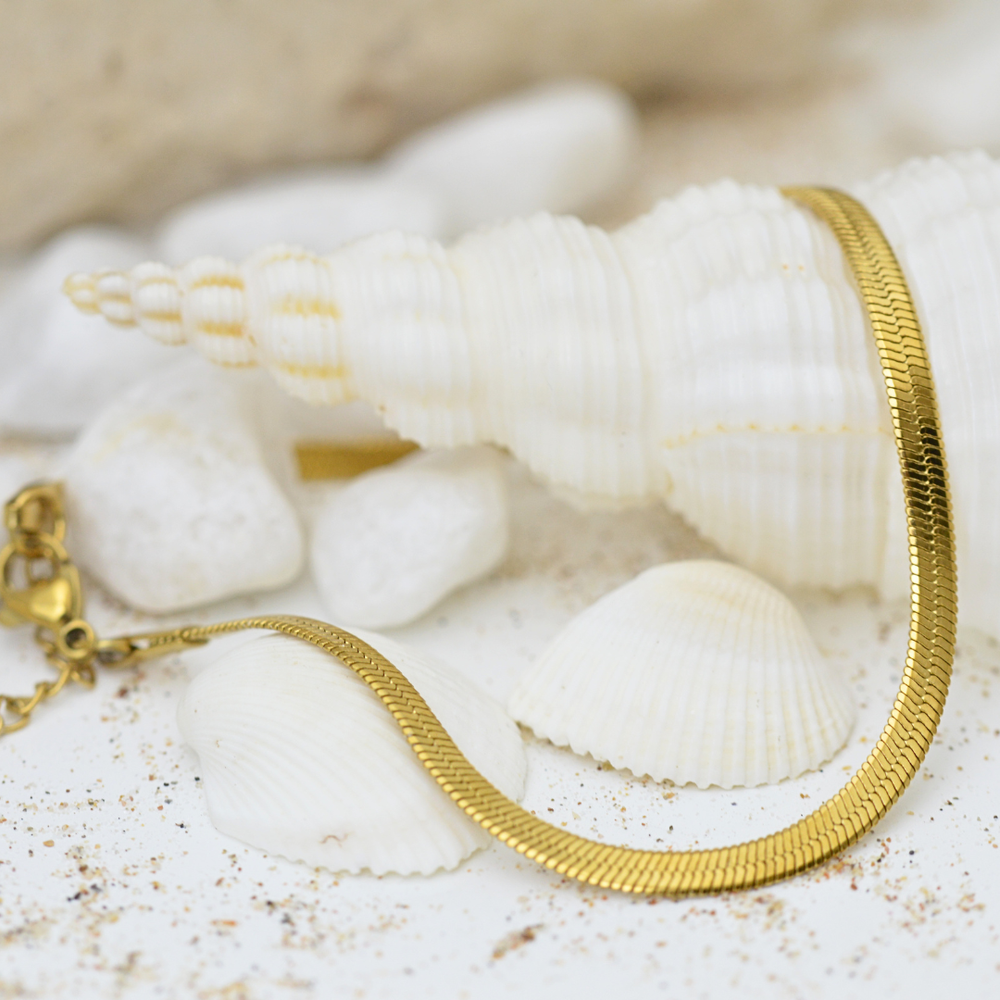 Anklets - Waterproof Gold Anklet