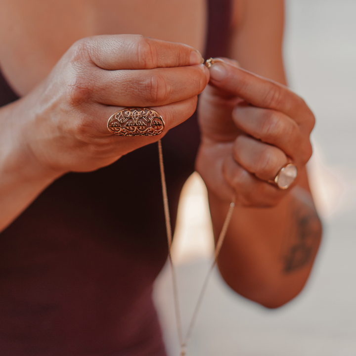 Fleur de Gold Ring