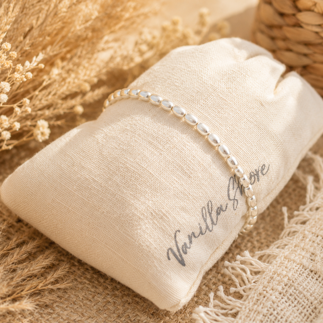 sterling silevr stretch bracelet