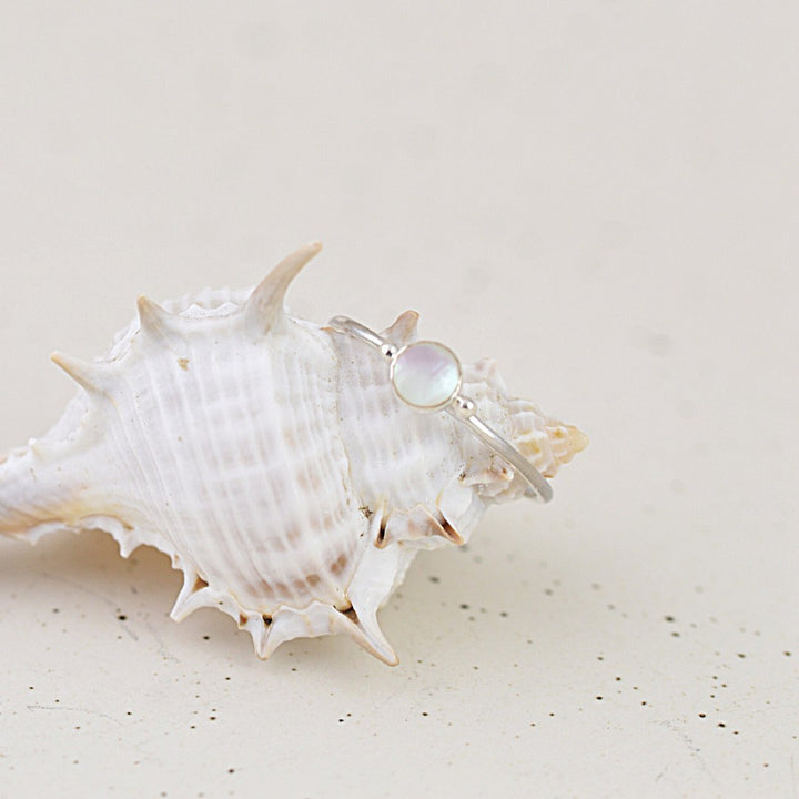 Dainty Mother of Pearl Ring