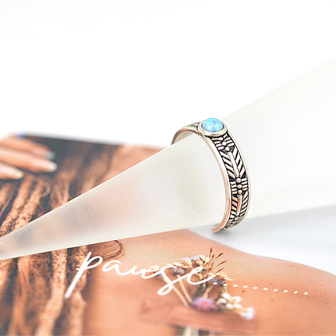 Azure Toe Ring