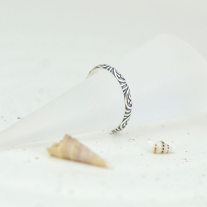 Swirl Toe Ring