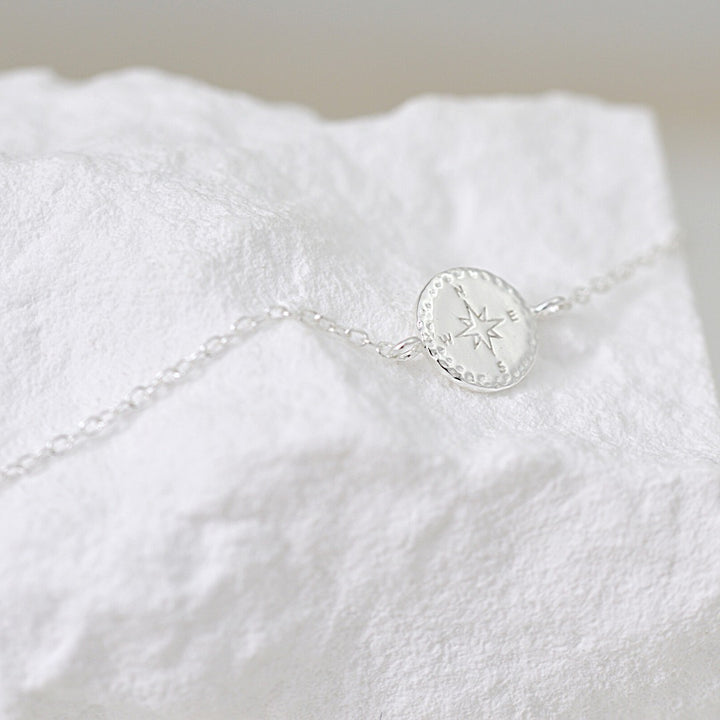Dainty Compass Anklet