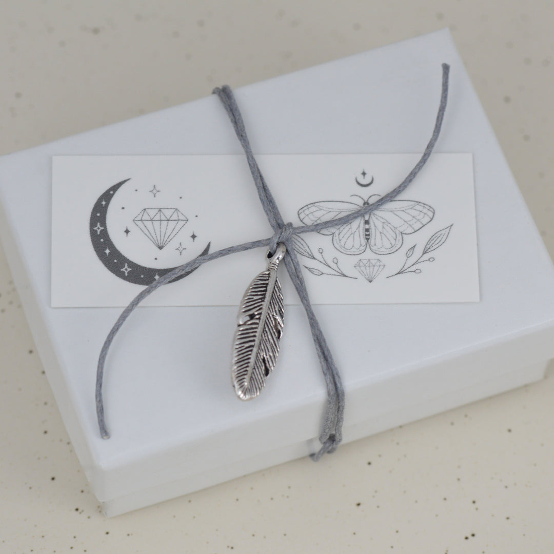 Black & Silver Boho Studs
