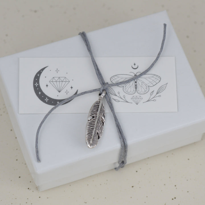 Black & Silver Boho Studs