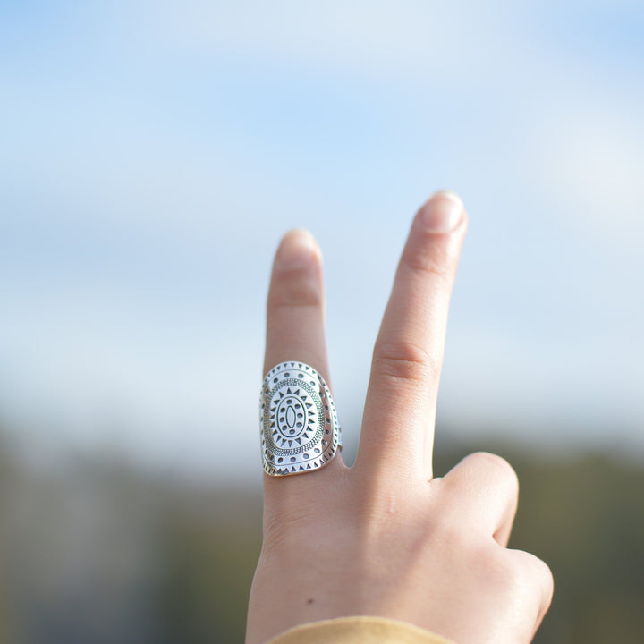 Rings - Tribal Mandala Ring