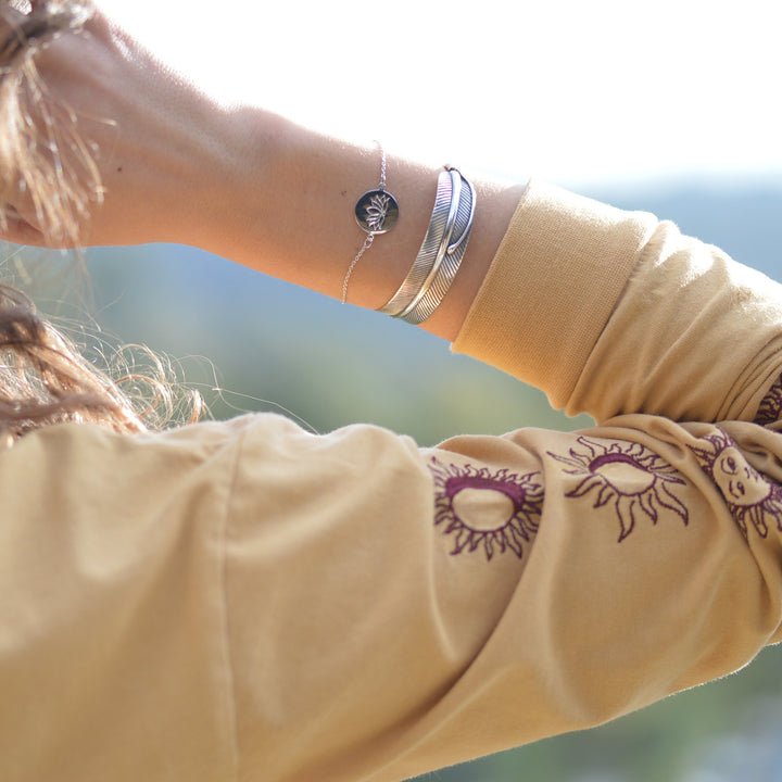 Bracelets - Large Feather Cuff Bracelet