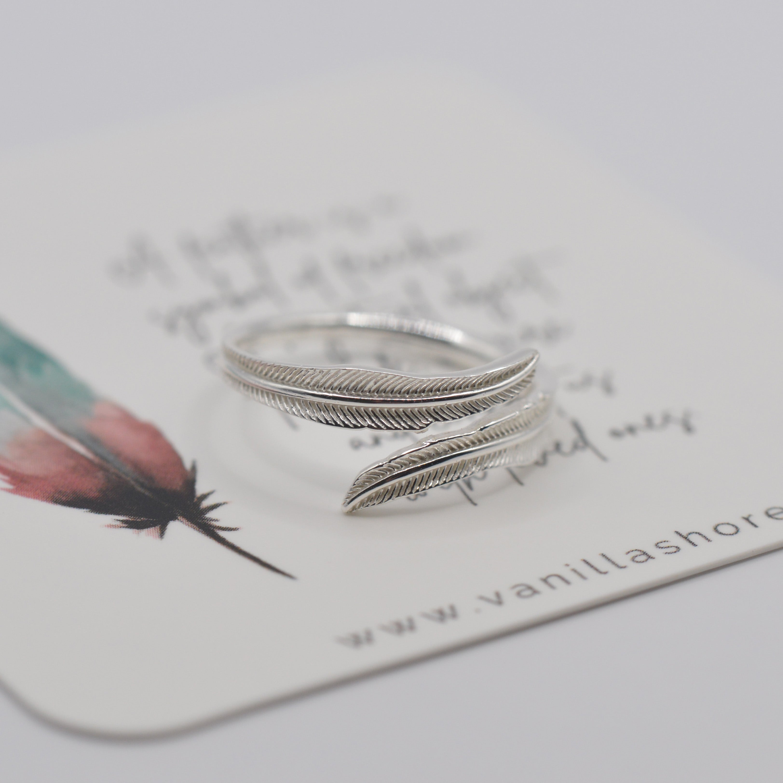 Angel shop feather ring