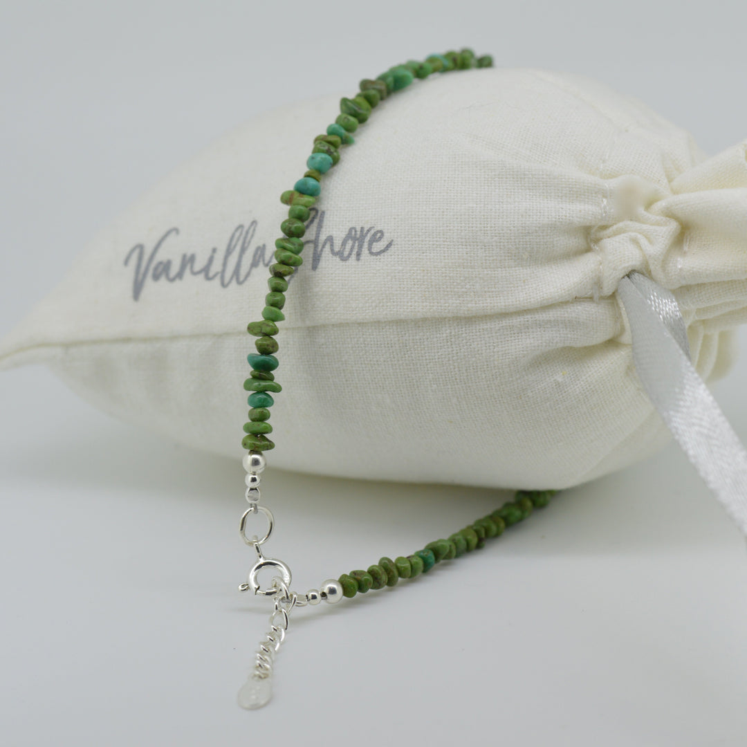 Stone Bead Anklet