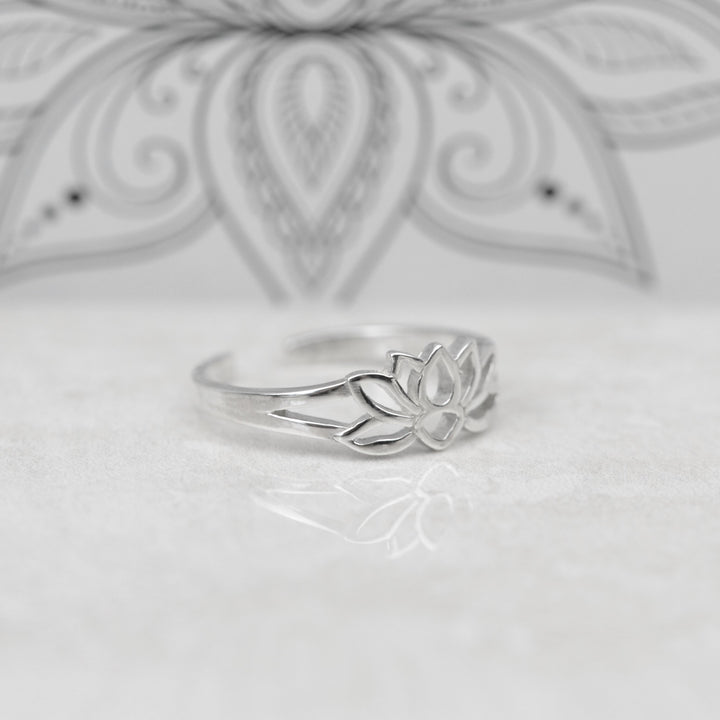 Toe Rings - Lotus Flower Toe Ring