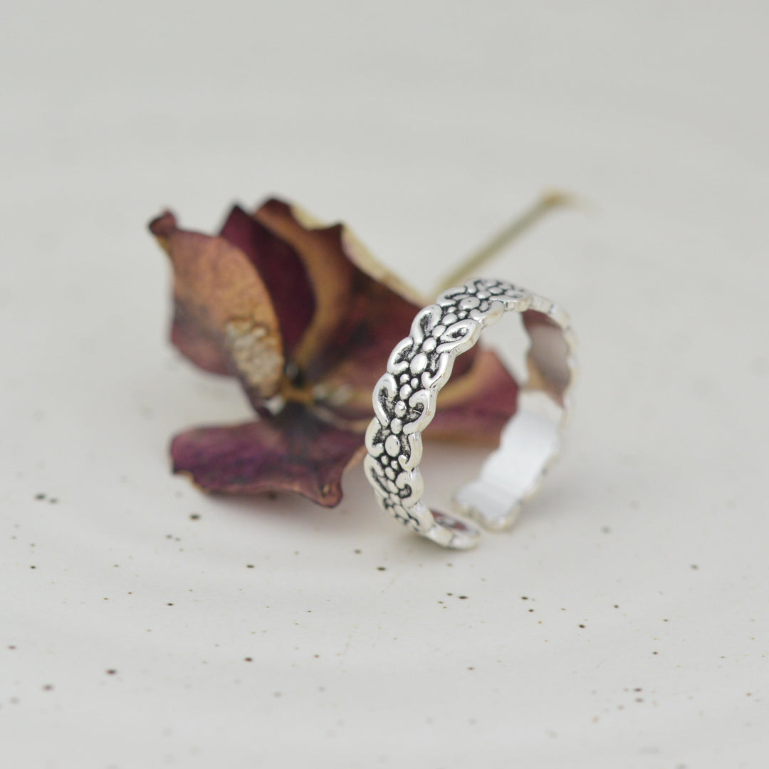 Butterfly Band Toe Ring