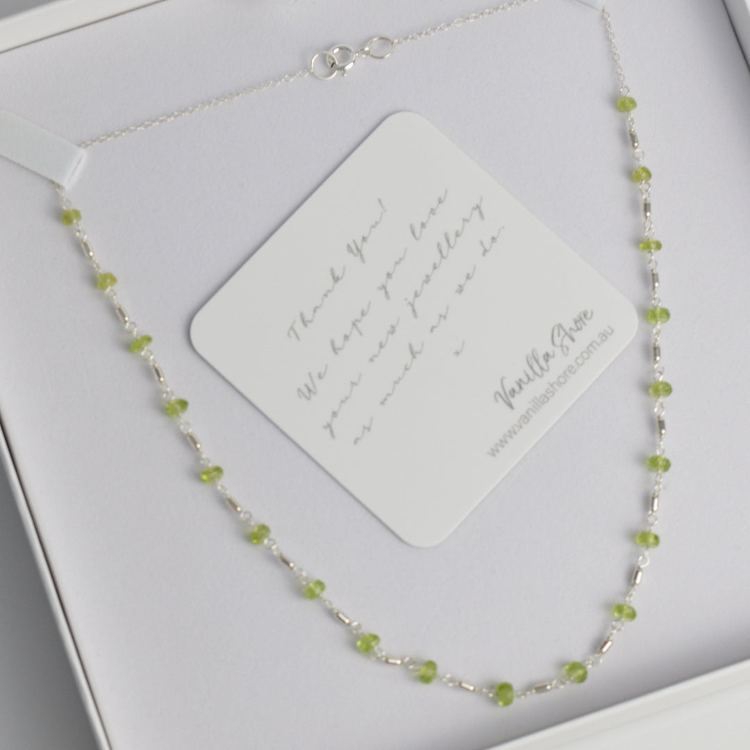 Peridot Necklace