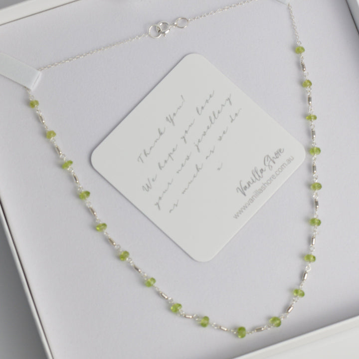 Peridot Necklace