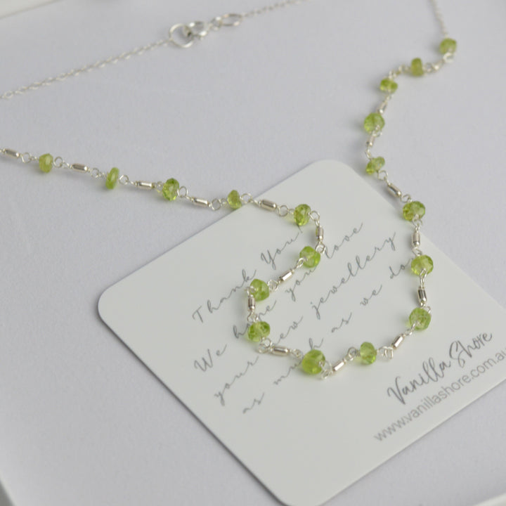 Necklaces - Peridot Necklace
