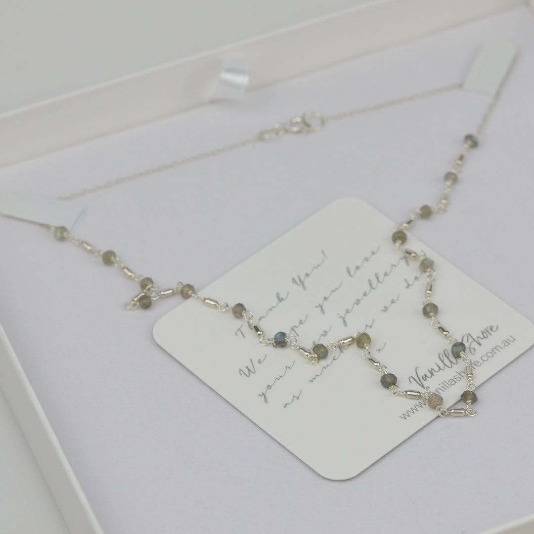 Labradorite Choker