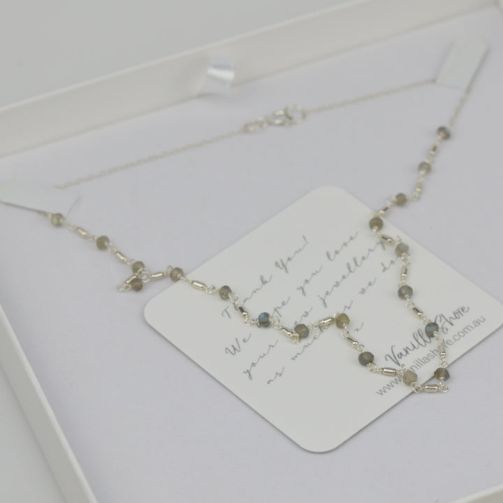 Labradorite Choker