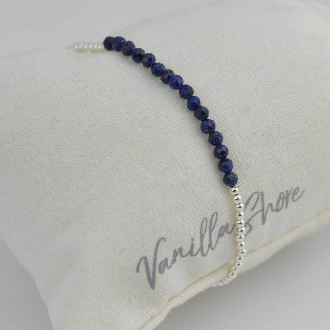 Bracelets - Lapiz Lazuli Stretch Bracelet