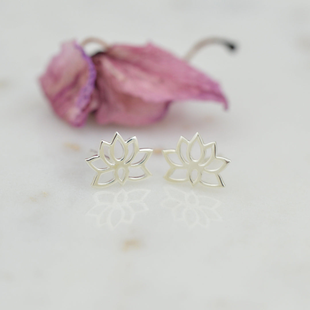 Earrings - Lotus Flower earrings