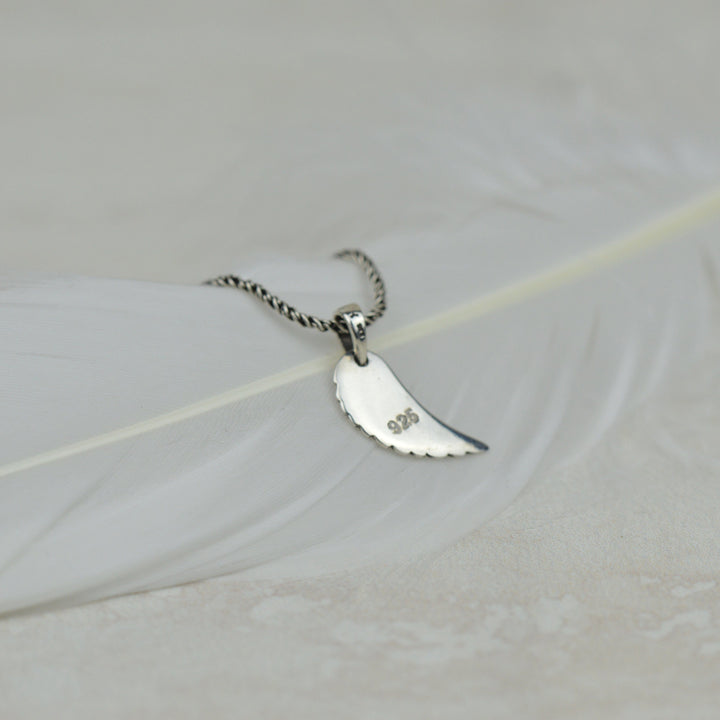 Dainty Angel Wing Necklace