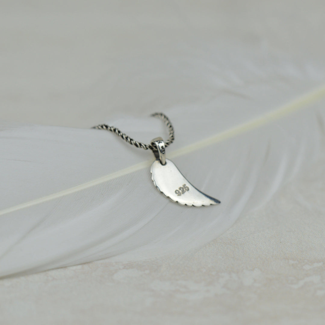Dainty Angel Wing Necklace