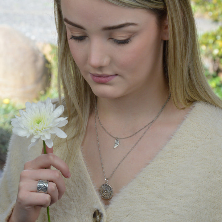 Necklaces - Angel Wing Necklace