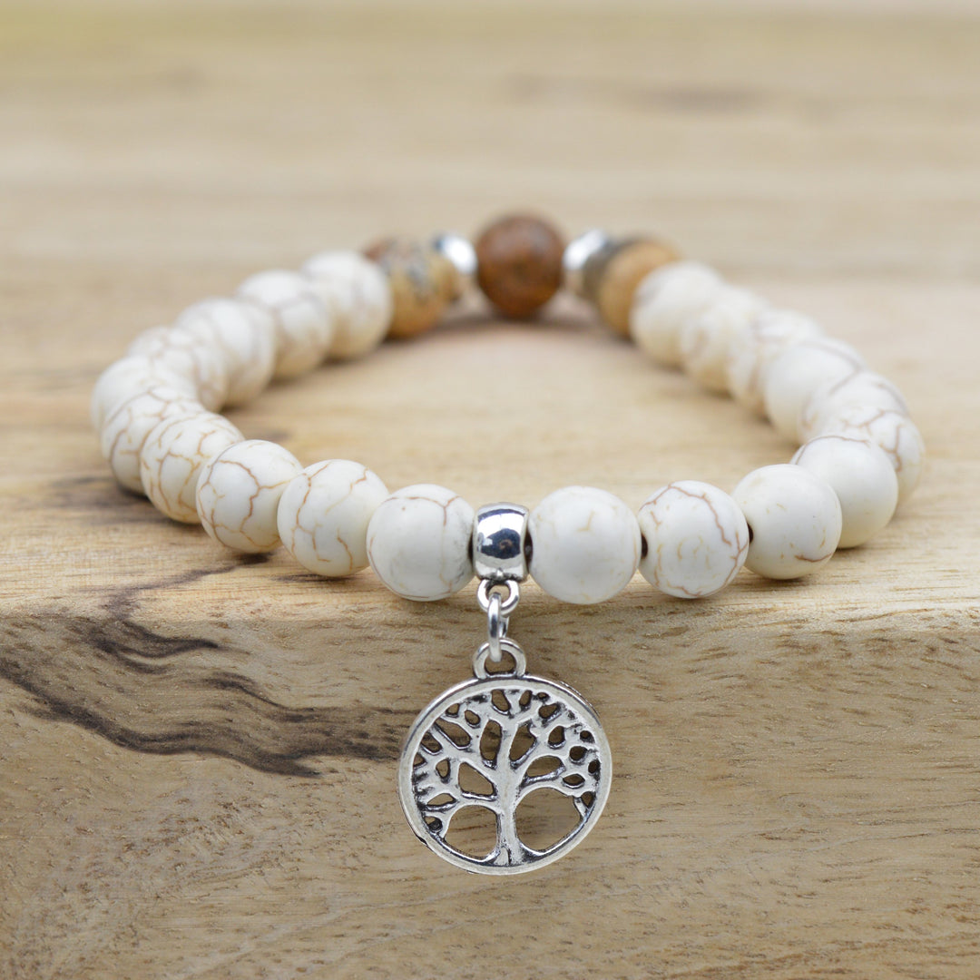 Bracelets -Tree of Life Stone Bead Bracelet