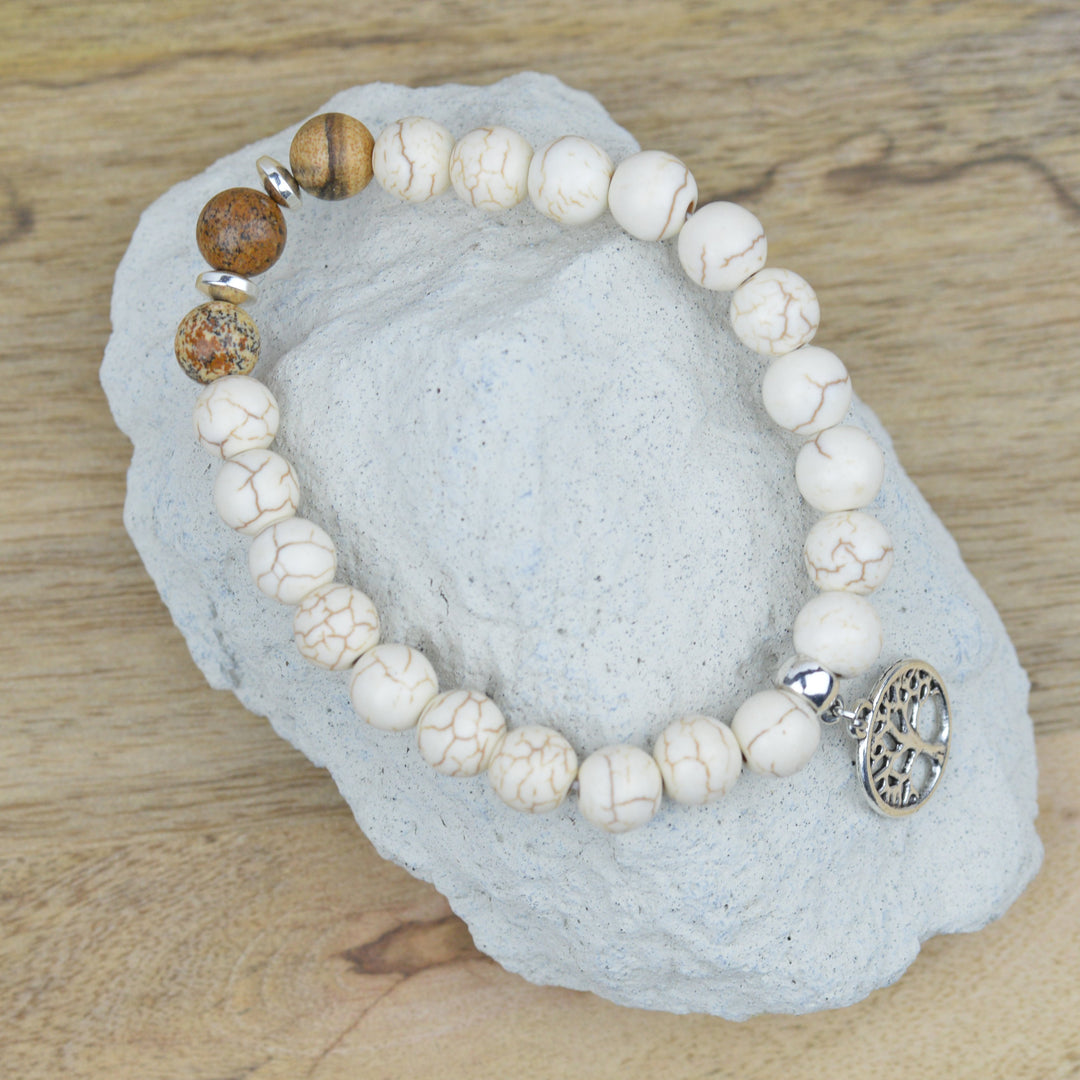 Bracelets -Tree of Life Stone Bead Bracelet