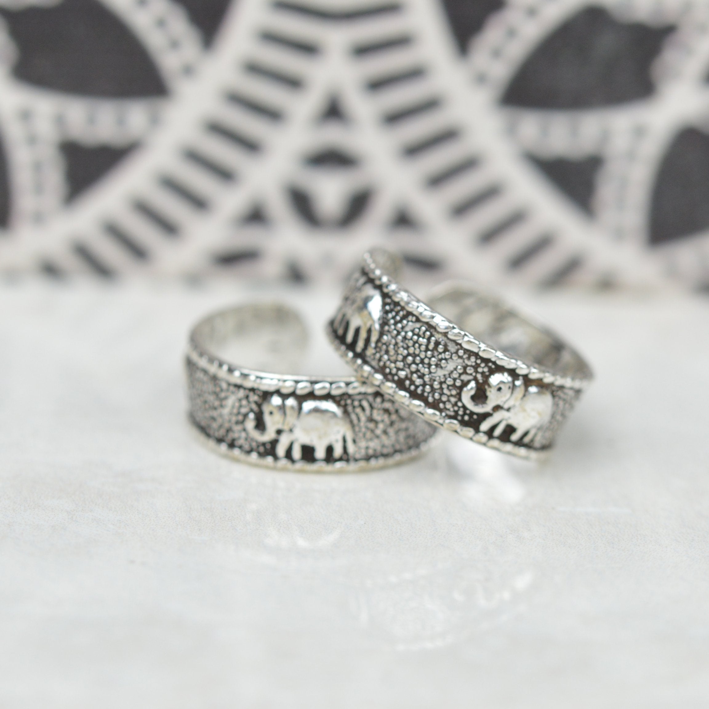Elephant toe ring 2025