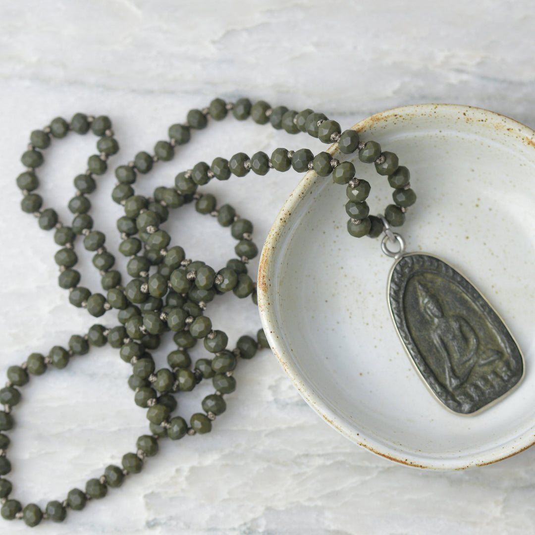 Necklaces - Stone Buddha Necklace