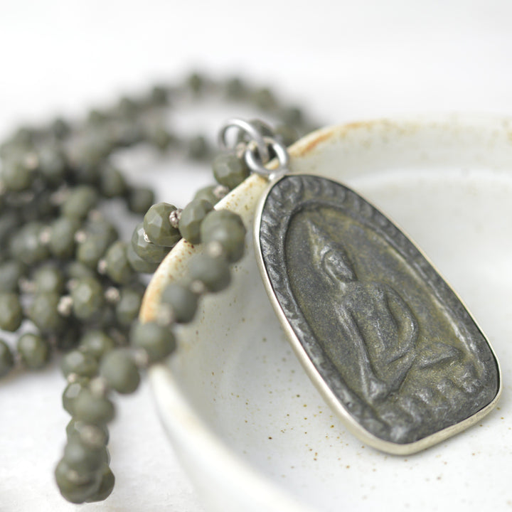 Necklaces - Stone Buddha Necklace