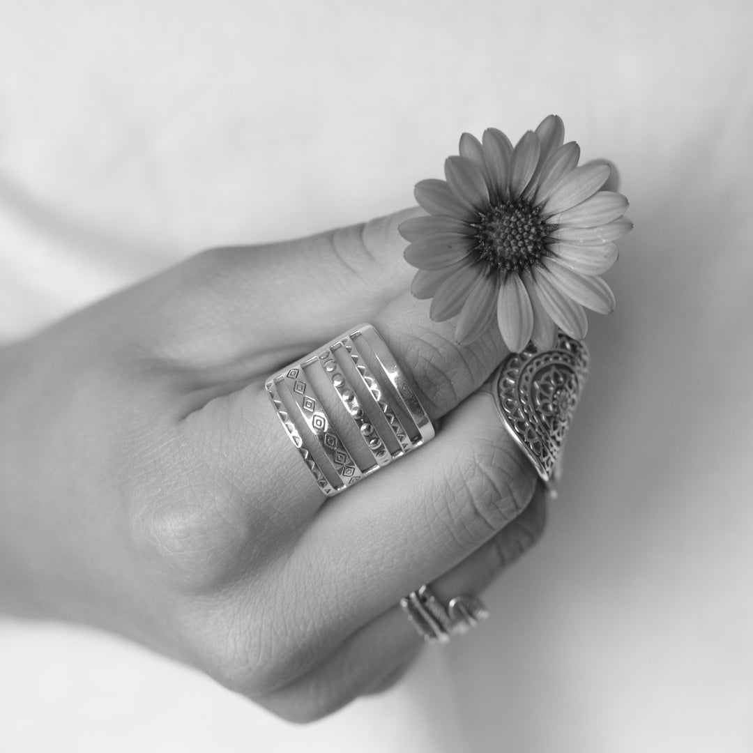 Boho Five Row Ring