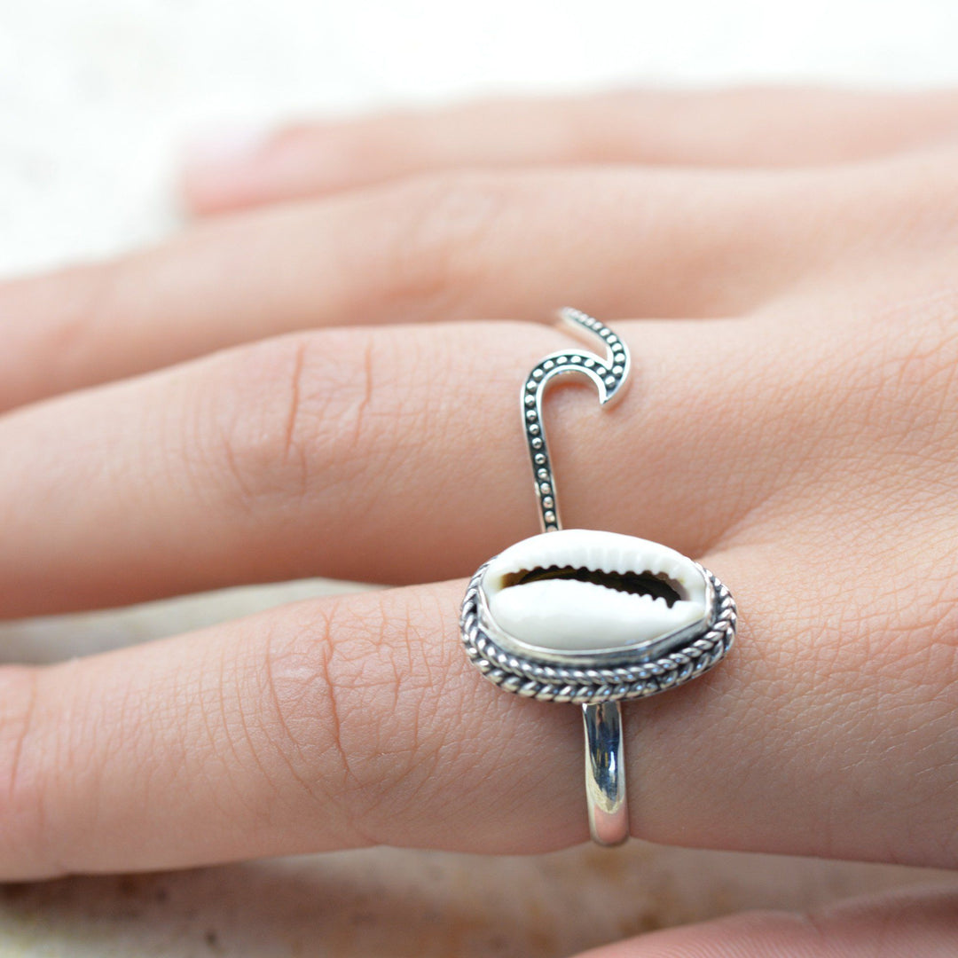 Rings -  Sterling Silver Wave Ring