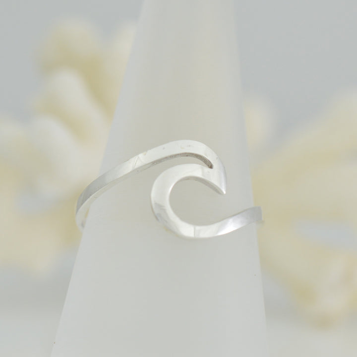 Rings - Sterling Silver Wave Ring