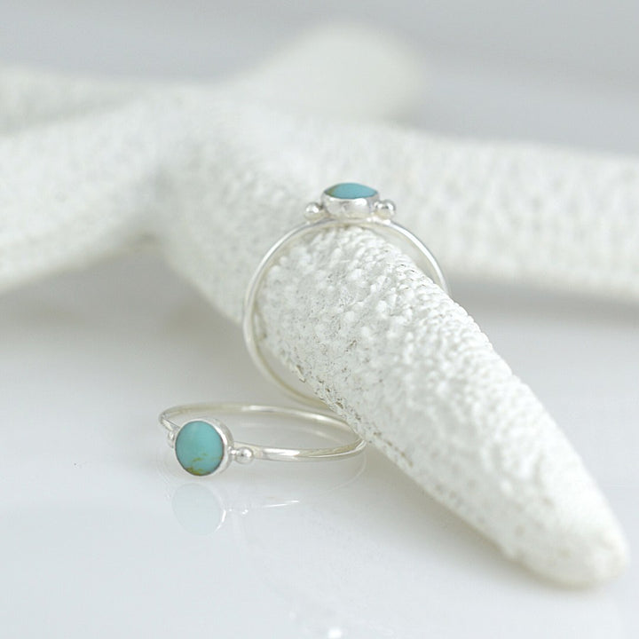 Rings - Dainty Turquoise Ring