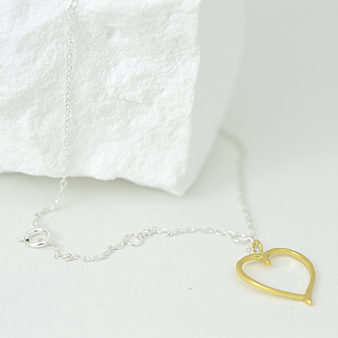 Open Heart Anklet