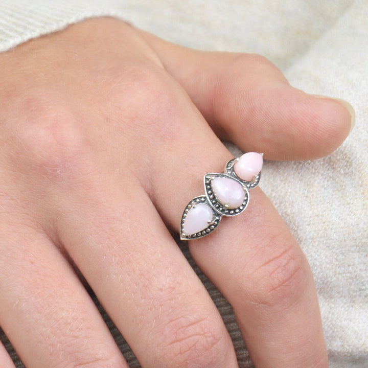 Pink Opal Ring