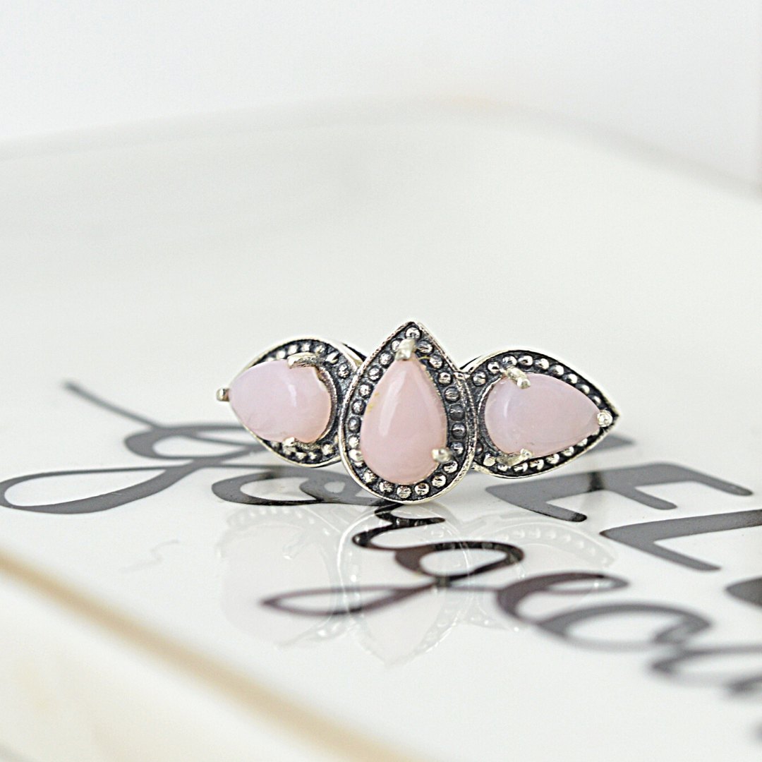 Pink Opal Ring