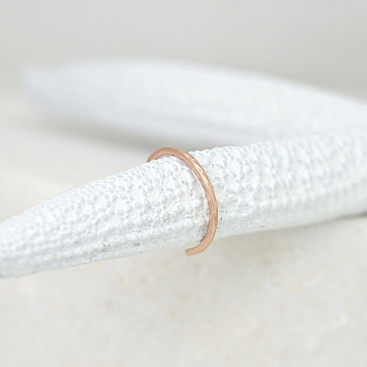 Dainty Rose Gold Toe Ring