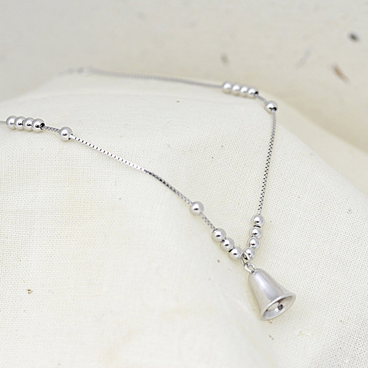 Silver Bell Anklet