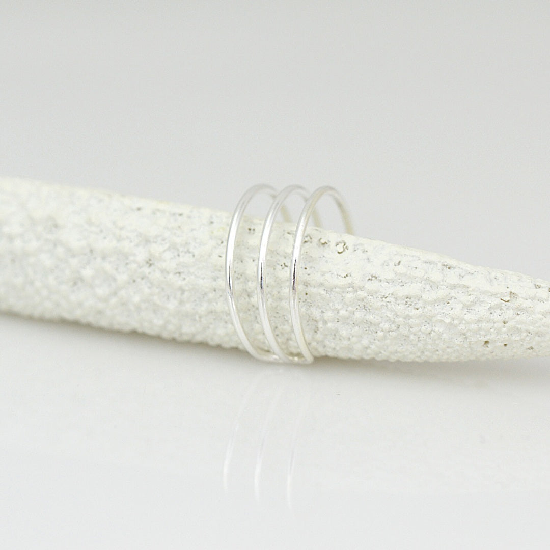 Dainty Tri Band Toe Ring